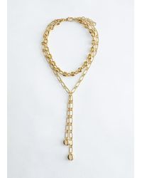 & Other Stories - Bold Layered Chain Necklace - Lyst