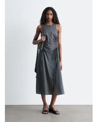 & Other Stories - Sleeveless Drawstring Midi Dress - Lyst