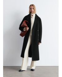 & Other Stories - Voluminous Belted Wool Coat - Lyst