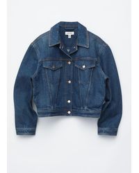 & Other Stories - Cropped Denim Jacket - Lyst
