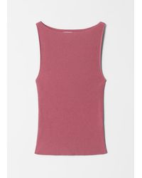 & Other Stories - Rib-Knit Tank Top - Lyst