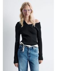 & Other Stories - Rib-Knit Off-Shoulder Top - Lyst