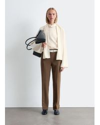 & Other Stories - Slim-Leg Press-Crease Trousers - Lyst