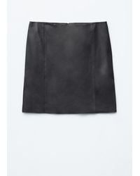 & Other Stories - Knee-Length Leather Skirt - Lyst