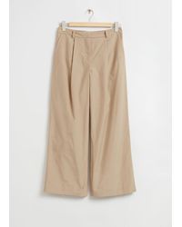 & Other Stories - Relaxed Wide Leg Trousers - Lyst