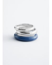 & Other Stories - 3-Pack Ring Set - Lyst