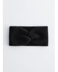 & Other Stories - Twist-Front Cashmere Headband - Lyst