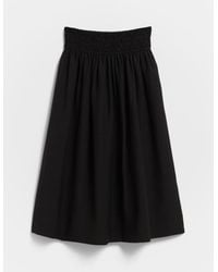 & Other Stories - Smock-Waist Midi Skirt - Lyst