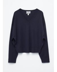 & Other Stories - V-Neck Merino Wool Jumper - Lyst
