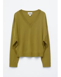 & Other Stories - V-Neck Merino Wool Jumper - Lyst