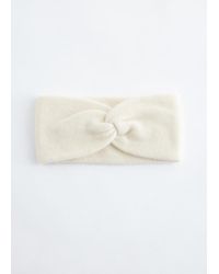 & Other Stories - Twist-Front Cashmere Headband - Lyst