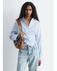 & Other Stories - Tie-Waist Cotton Shirt - Lyst