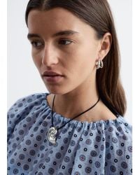 & Other Stories - Double Hoop Earrings - Lyst