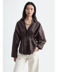 & Other Stories - Fitted-Waist Cotton Shirt - Lyst
