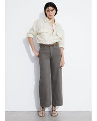 & Other Stories - Straight Cropped Jeans - Lyst