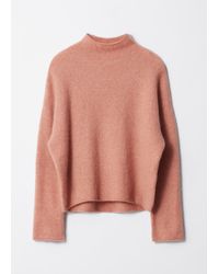 & Other Stories - High-Neck Alpaca-Knit Jumper - Lyst