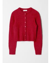 & Other Stories - Strickjacke Aus Alpaka-Mix - Lyst