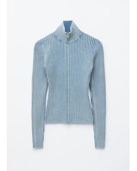& Other Stories - Zip-Up Turtleneck Cardigan - Lyst
