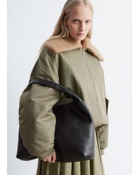& Other Stories - Large Leather Tote - Lyst