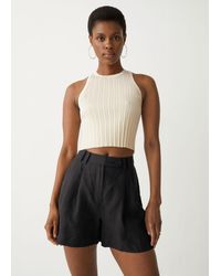 \u0026 Other Stories Relaxed Linen Shorts in 