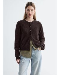& Other Stories - Brushed Cashmere Cardigan - Lyst