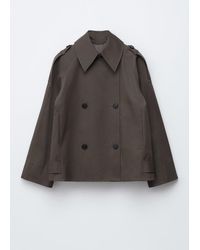 & Other Stories - Double-Breasted Trench Jacket - Lyst