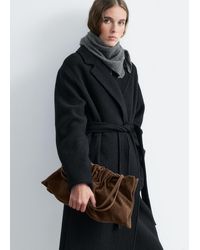 & Other Stories - Ruched Split Suede Shoulder Bag - Lyst