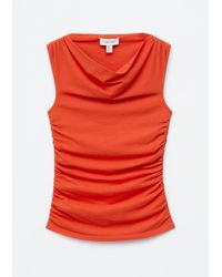 & Other Stories - Draped Cowl-Neck Top - Lyst