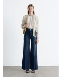 & Other Stories - Press-Crease Flared Jeans - Lyst