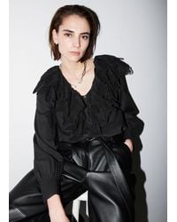 & Other Stories - Layered Ruffle Blouse - Lyst
