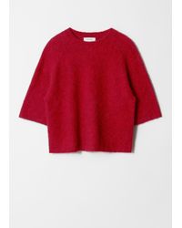 & Other Stories - Strickoberteil Aus Alpaka-Mix - Lyst
