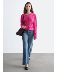 & Other Stories - Plain-Knit Wool Cardigan - Lyst