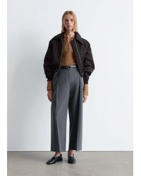 & Other Stories - Tailored Press-Crease Trousers - Lyst