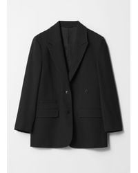 & Other Stories - Oversized Wool Blazer - Lyst