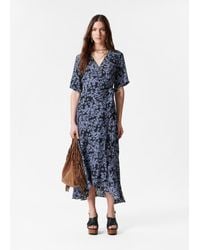 & Other Stories - Wrap Midi Dress - Lyst