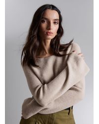 & Other Stories - Bell Sleeve Cashmere Jumper - Lyst