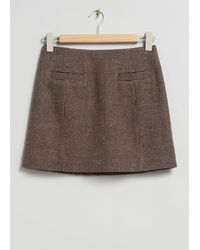 & Other Stories - A-line Mini Skirt - Lyst