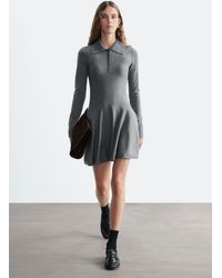 & Other Stories - Knitted Shirt Dress - Lyst