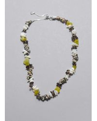 & Other Stories - Semi-precious Stone Necklace - Lyst