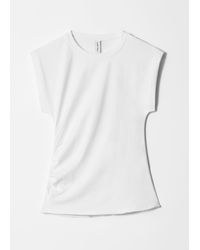 & Other Stories - Ruched Jersey Tank Top - Lyst