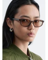 & Other Stories - Narrow Rectangle Sunglasses - Lyst