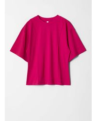 & Other Stories - Structured T-Shirt - Lyst