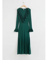 & Other Stories - Frilled Bell-shaped Dress - Lyst