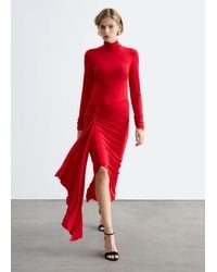 & Other Stories - Draped Waist Jersey Dress - Lyst