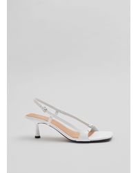 & Other Stories - Buckled Strappy Heeled Sandals - Lyst