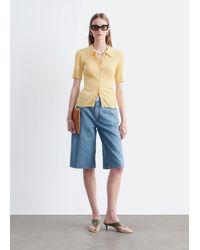 & Other Stories - Denim Knee-Length Shorts - Lyst