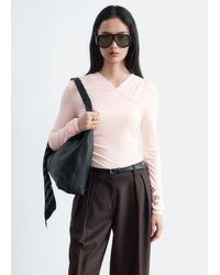 & Other Stories - Modal Jersey Wrap Top - Lyst