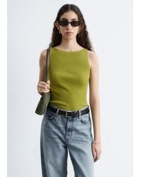 & Other Stories - Rib-Knit Tank Top - Lyst