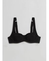 & Other Stories - Crepe Underwire Bikini Top - Lyst