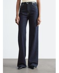 & Other Stories - Leather Loafer Pumps - Lyst
